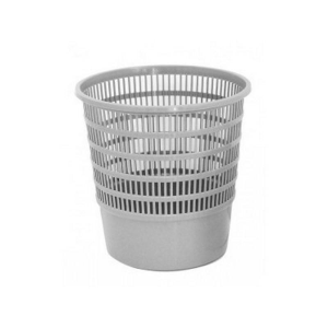 Papelera plastico rejilla